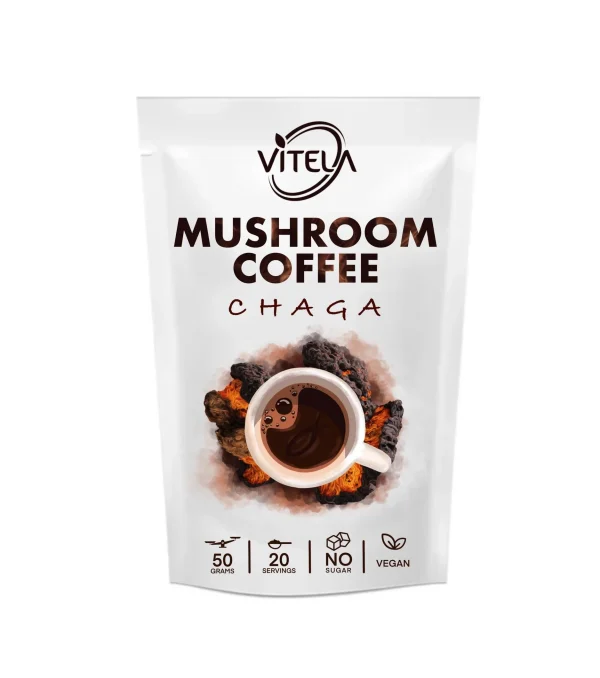 Chaga kava s gljivama za jačanje imuniteta i prirodnu energiju