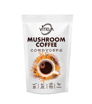 Cordyceps kava s gljivama za povećanje energije i sportske performanse