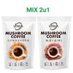 Cordyceps i Reishi kava s gljivama za snagu, opuštanje i podršku organizmu