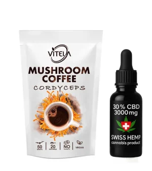 CBD ulje + Cordyceps – za energiju i opuštanje