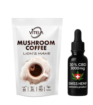 CBD ulje + Lavlja Griva – za fokus i balans