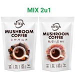 Chaga i Reishi kava s gljivama za jačanje zdravlja i opuštanje