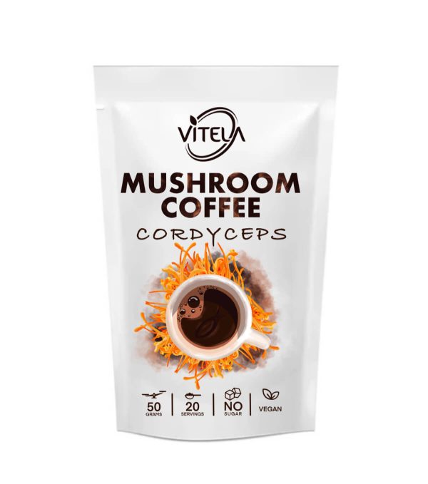 Cordyceps kava s gljivama za povećanje energije i sportske performanse