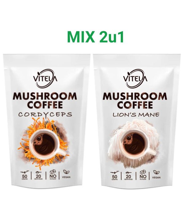 Cordyceps i Lavlja griva kava za energiju, fokus i zdravlje mozga