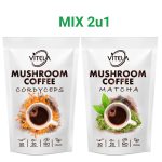 Cordyceps i Matcha kava s gljivama za fokus, detoks i vitalnost