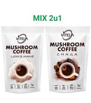 Lavlja griva i Chaga kava s gljivama za fokus, koncentraciju i jačanje imuniteta