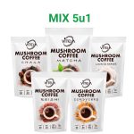 Premium 5u1 kava s gljivama za energiju, fokus, imunitet i opuštanje