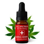 Bočica Full Spectrum 10% CBD ulja, prirodni konopljin proizvod iz Švicarske