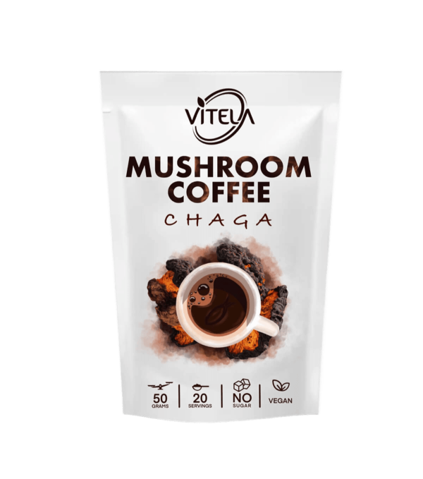 Chaga kava s gljivama za jačanje imuniteta i prirodnu energiju