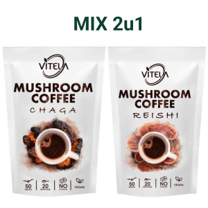 Chaga i Reishi kava s gljivama za jačanje zdravlja i opuštanje