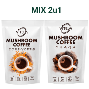 Cordyceps i Chaga kava s gljivama za energiju, otpornost i zdravlje