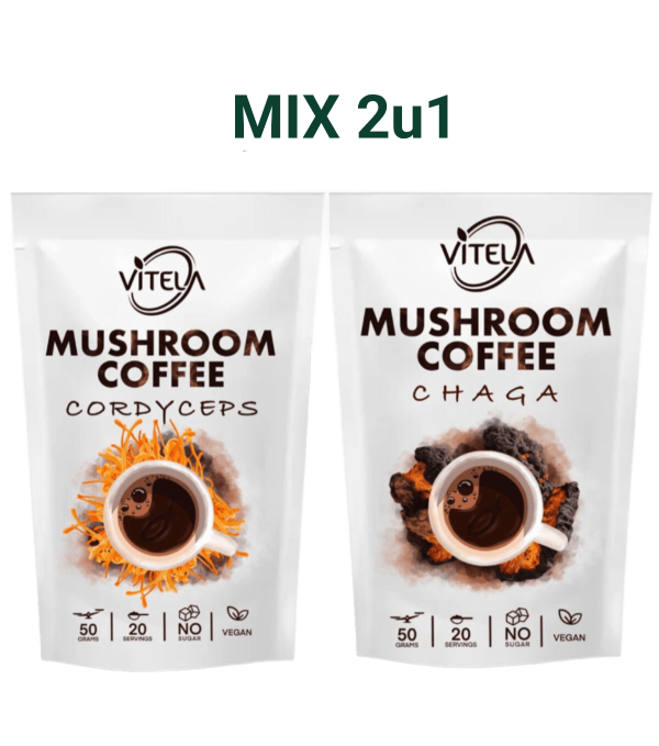 Cordyceps i Chaga kava s gljivama za energiju, otpornost i zdravlje