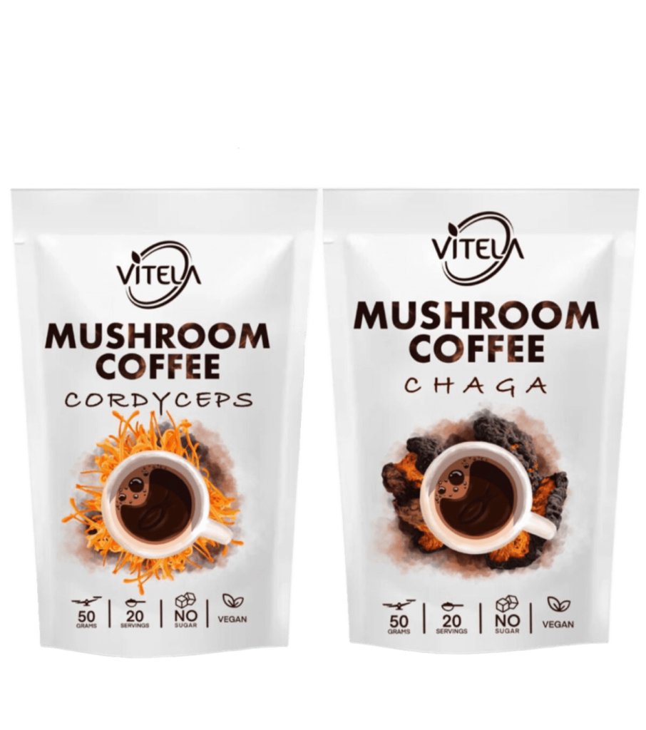 Cordyceps i Chaga kava s gljivama za energiju, otpornost i zdravlje