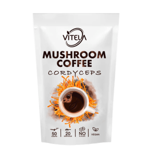 Cordyceps kava s gljivama za povećanje energije i sportske performanse