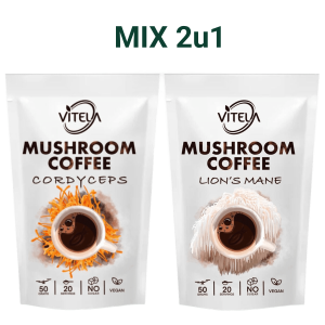 Cordyceps i Lavlja griva kava za energiju, fokus i zdravlje mozga