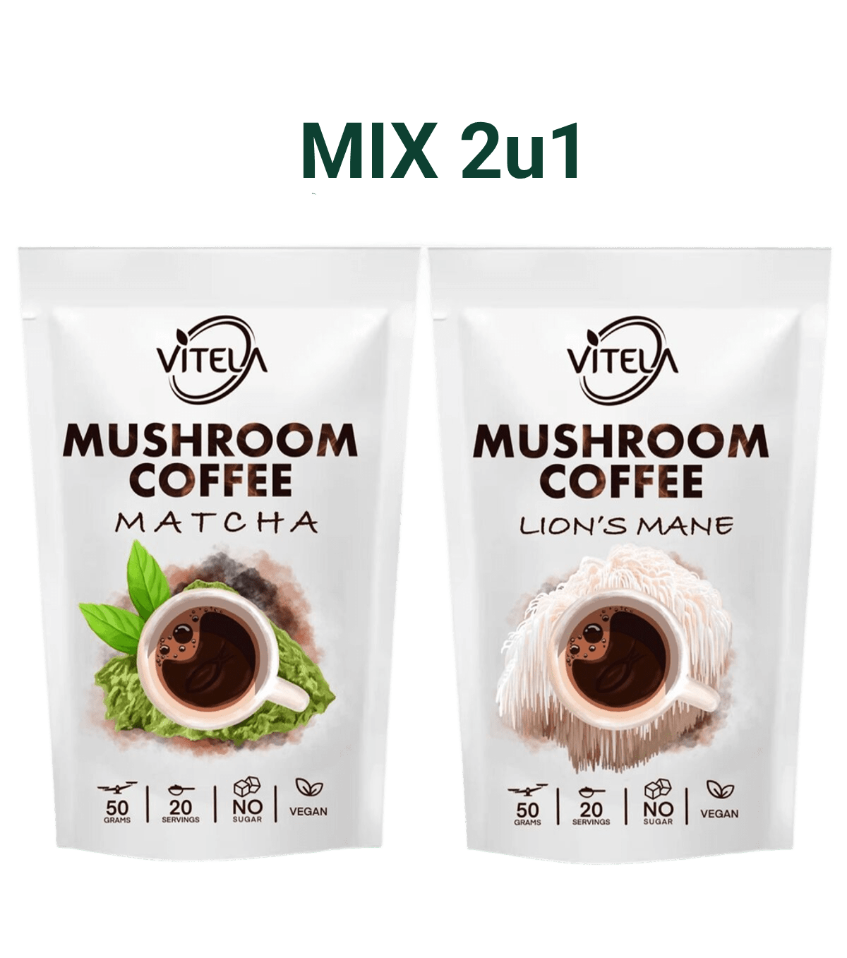 Matcha i Lavlja griva kava s gljivama za bolju koncentraciju i prirodnu energiju