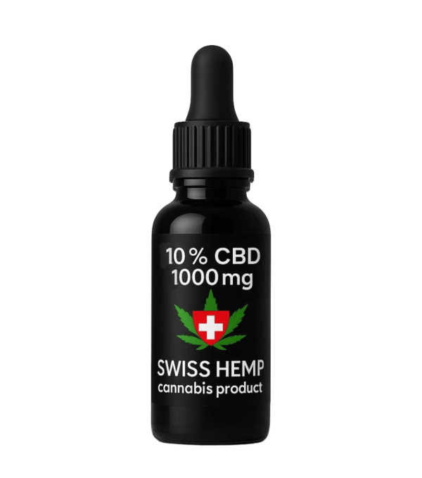 Bočica CBD ulja od konoplje 10% CBD 1000mg.