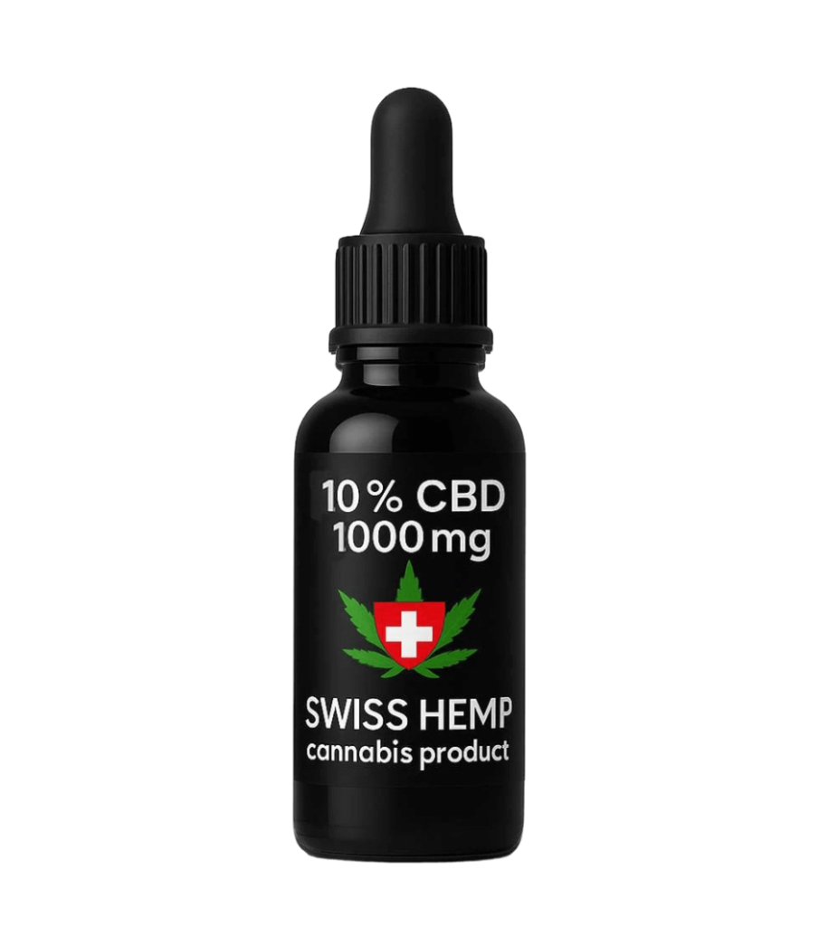 Bočica CBD ulja od konoplje 10% CBD 1000mg.