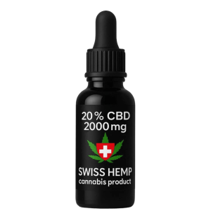 Bočica CBD ulja od konoplje 20% CBD 2000mg.
