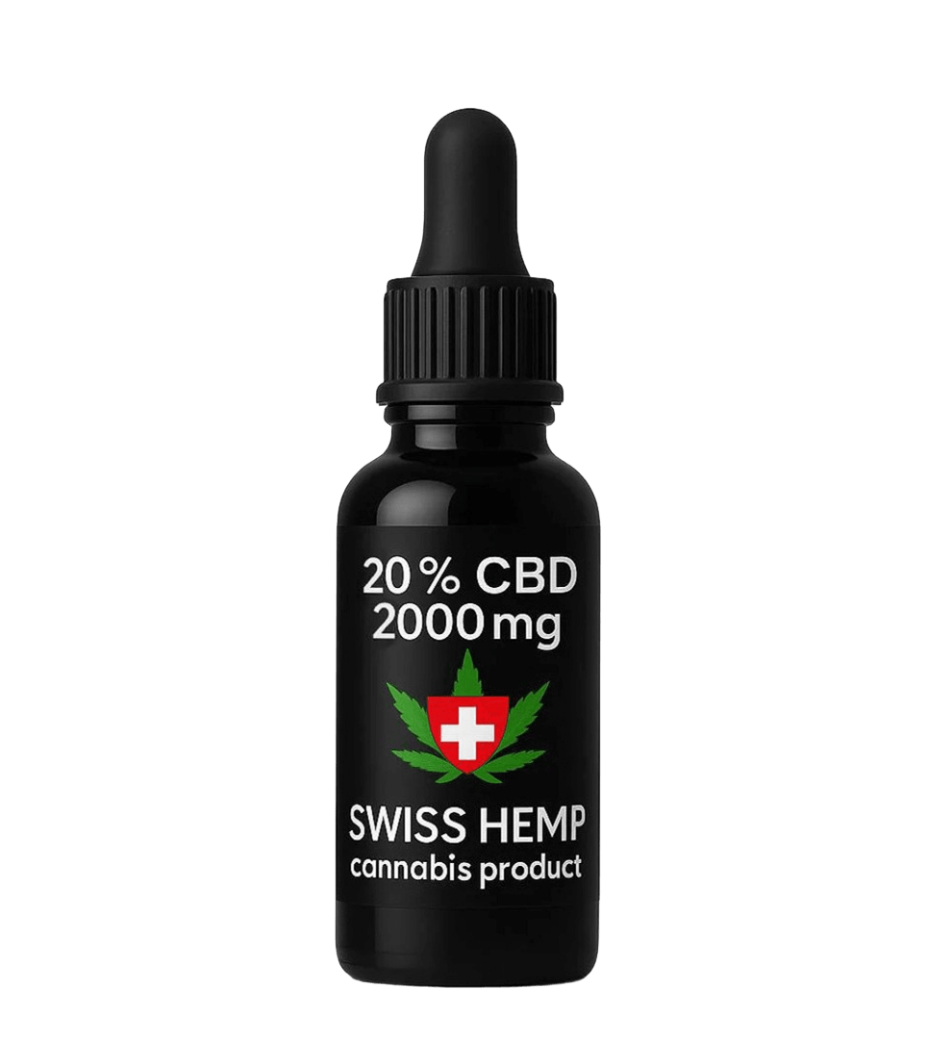 Bočica CBD ulja od konoplje 20% CBD 2000mg.