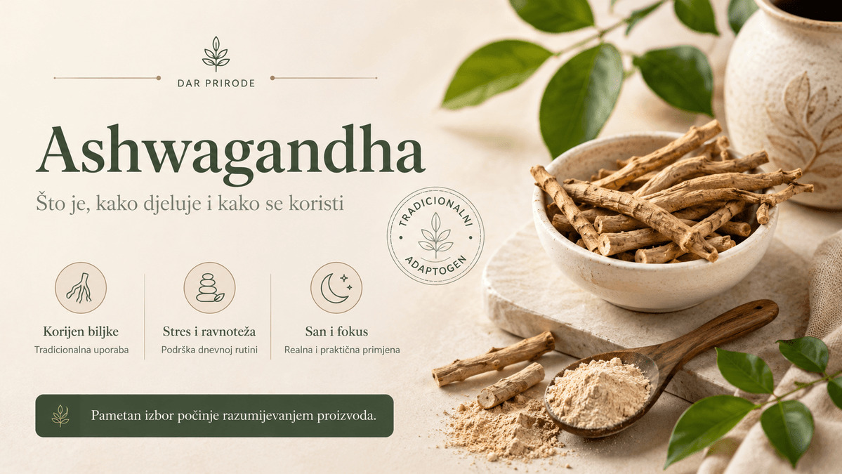 Ashwagandha – što je, djelovanje, korištenje i dobrobiti za stres, san i ravnotežu