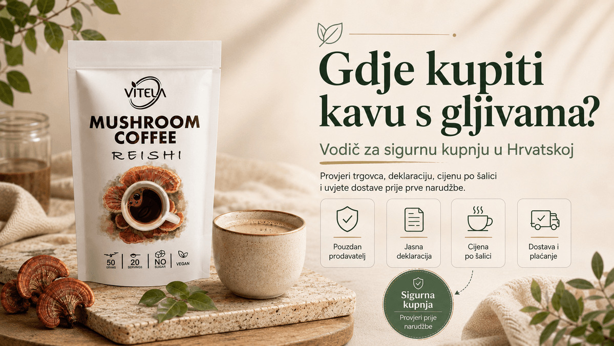 Gdje kupiti kavu s gljivama u Hrvatskoj – vodič za sigurnu kupnju