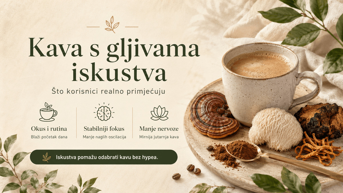 Kava s gljivama iskustva – fokus, mirnija jutarnja rutina i funkcionalne gljive