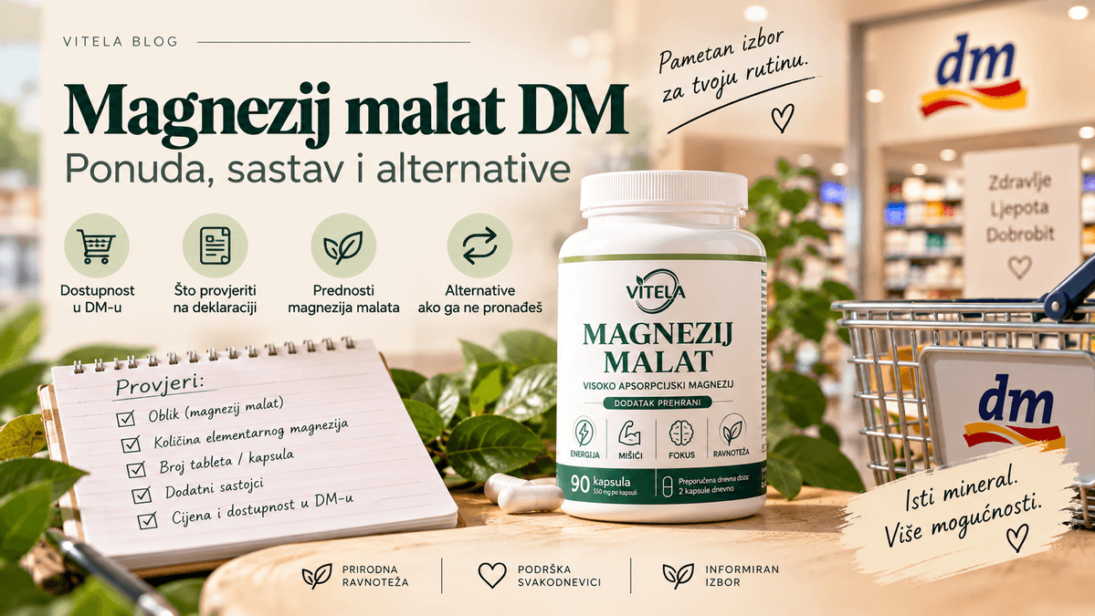 Magnezij malat DM – ponuda, sastav i alternative