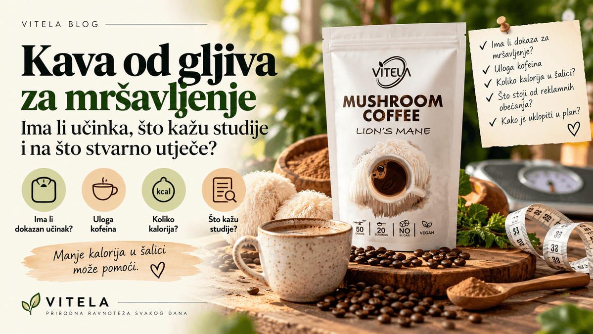 Kava od gljiva za mršavljenje – kalorije, kofein i što kažu studije