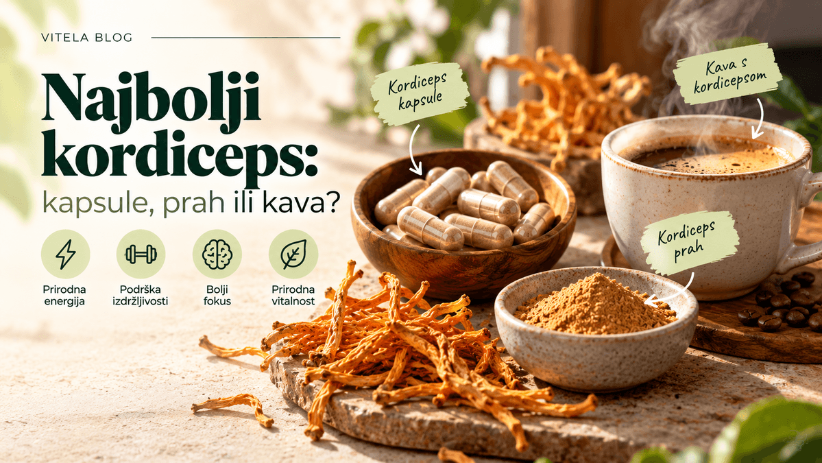 Najbolji kordiceps – usporedba kapsula, praha i kave s kordicepsom